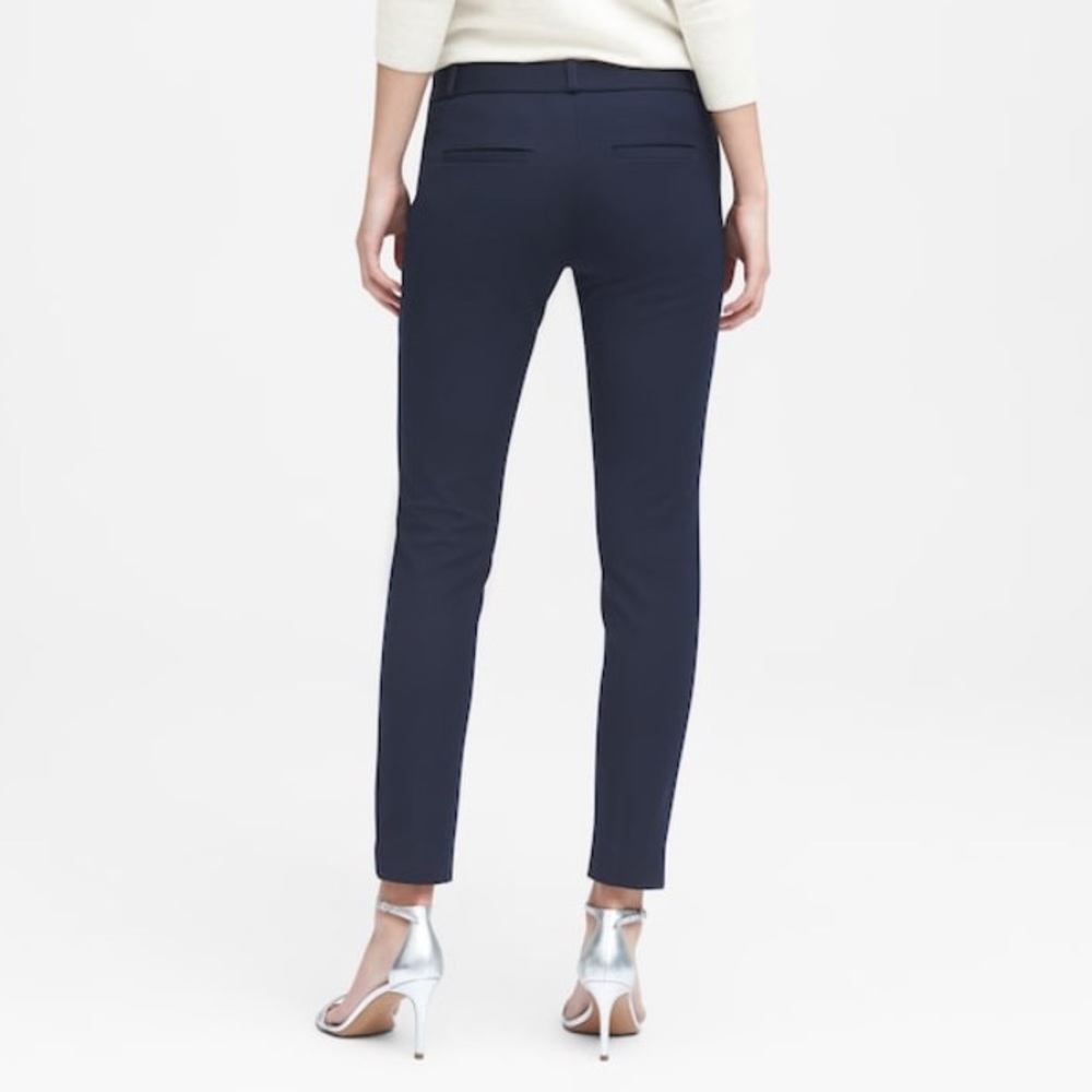 Banana Republic Sloan Fit Solid Pant (black) - Picture 2 of 4